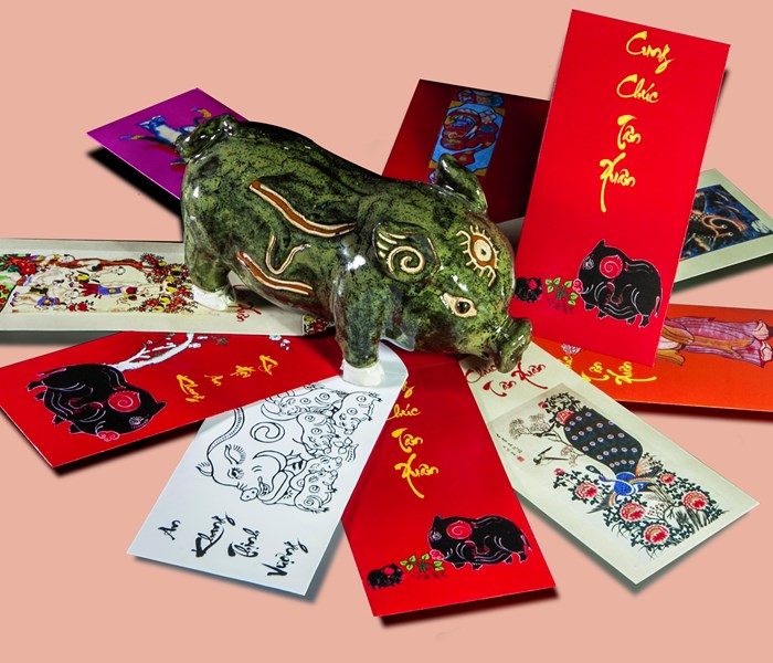 Tranh đỏ Kim Hoàng không chỉ còn là nỗi nhớ - Anh 1
