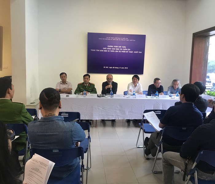 Ra mắt Trung tâm Giám định và Triển lãm tác phẩm mỹ thuật, nhiếp ảnh: Tranh giả, ảnh nhái hãy chờ đấy! - Anh 1