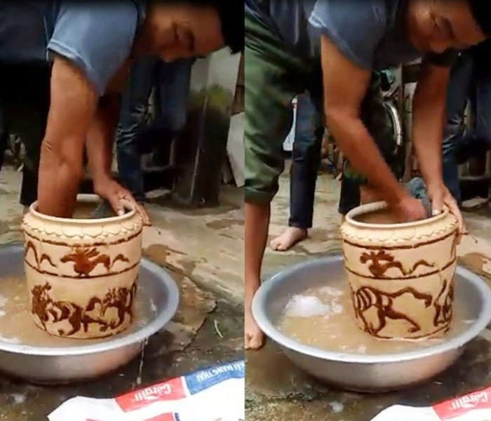 Xung quanh chuyện đào được chiếc bình, bán 400 triệu đồng ở Nghệ An: Ai dám khẳng định đó là cổ vật? - Anh 1