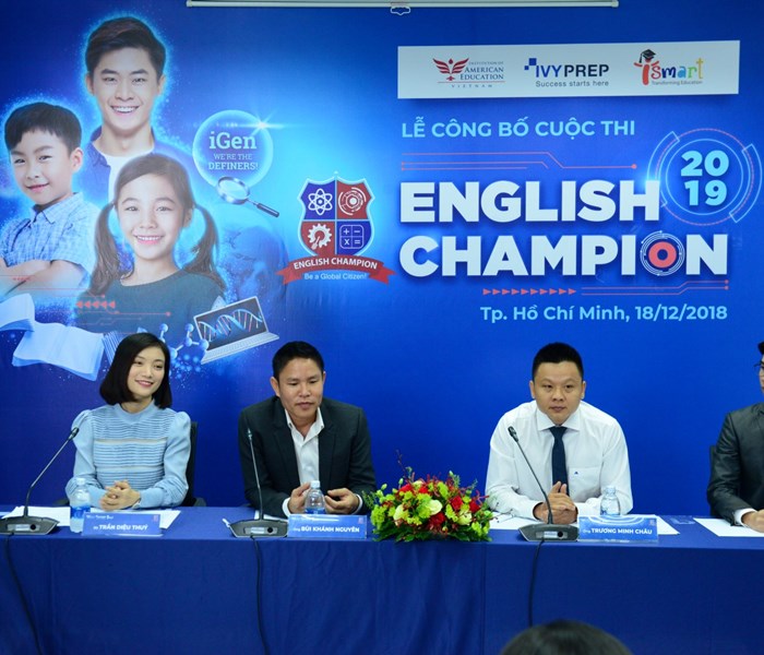 Khởi động cuộc thi tiếng Anh English Champion 2019 - Anh 1