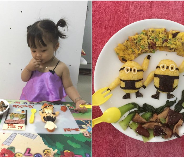 Những bữa ăn ngộ nghĩnh khiến con 'mê mẩn' của bà mẹ khéo tay Vũng Tàu - Anh 1