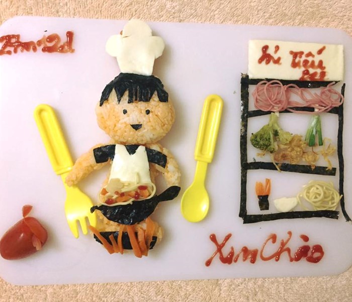 Những bữa ăn ngộ nghĩnh khiến con 'mê mẩn' của bà mẹ khéo tay Vũng Tàu - Anh 8