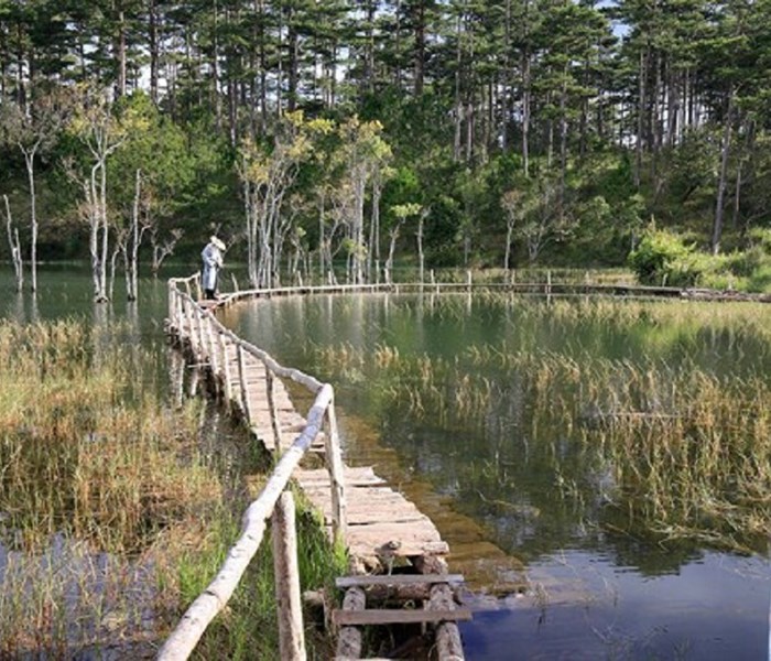 Khẩn trương tháo dỡ các công trình trong di tích Quốc gia hồ Tuyền Lâm - Anh 1