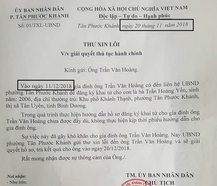 3 lần không khai tử được cho con: Vô cảm đến thế là cùng - Anh 2