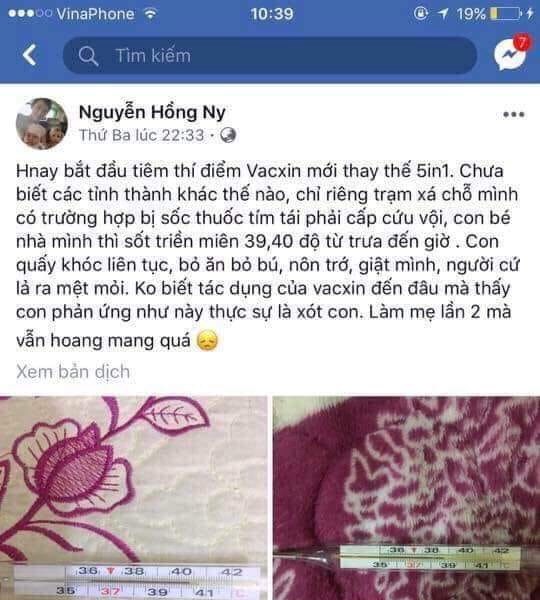 Triển khai tiêm vắcxin 5 trong 1 Combe Five: Theo dõi chặt chẽ phản ứng của trẻ sau tiêm - Anh 1