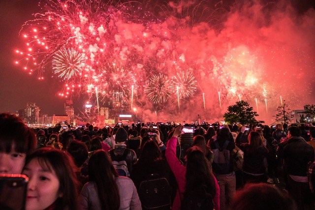 Thế giới tưng bừng đón năm mới 2019 - Anh 1