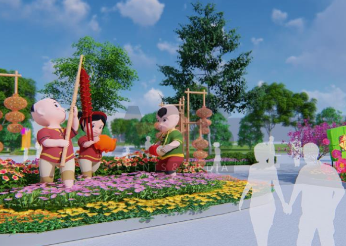 Hạ Long lại “chơi sang” với Lễ hội hoa xuân quy mô nhất miền Bắc - Anh 1