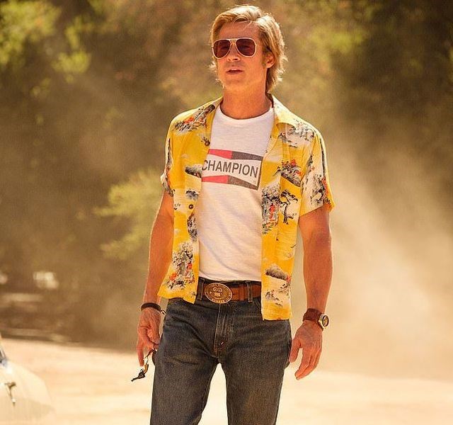 Brad Pitt và Leonardo DiCaprio cùng xuất hiện bảnh bao trên phim trường - Anh 6