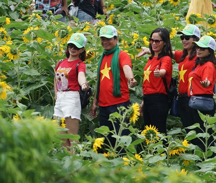 Kể chuyện người trồng hoa ở các khu du lịch - Anh 1