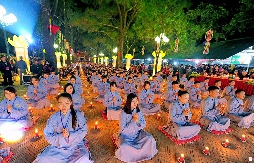 Lễ Liên Hoa Hội Thượng tại Lễ hội mùa Xuân Côn Sơn - Kiếp Bạc 2019 - Anh 5