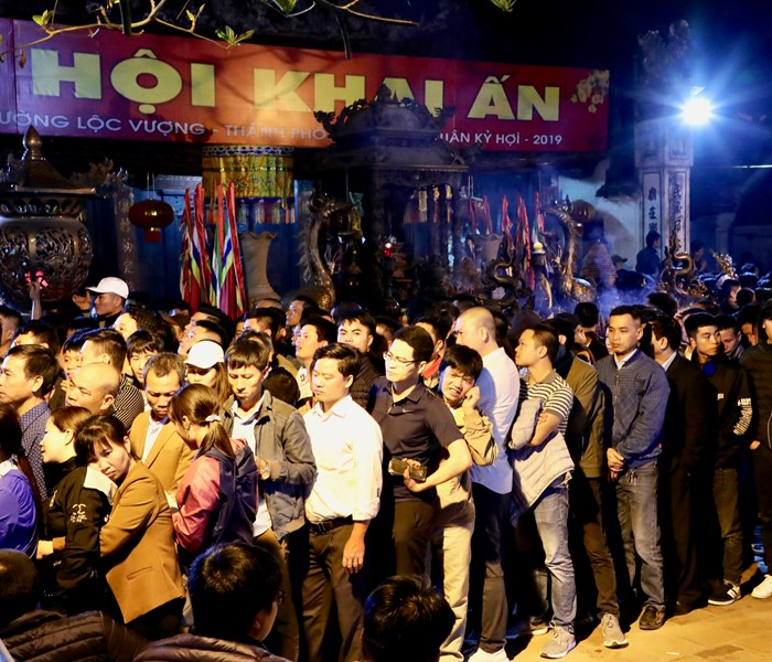 Lễ hội đền Trần năm 2019: Đang dần trở về đúng với ý nghĩa của một lễ hội dân gian - Anh 1