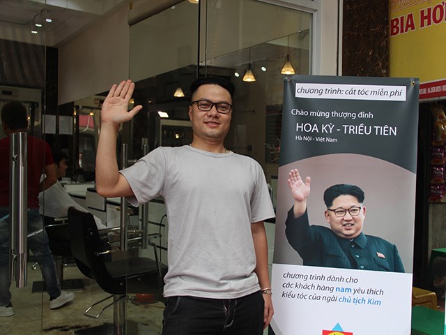 Những ý tưởng kinh doanh “độc, lạ” ăn theo hội nghị thượng đỉnh Mỹ -Triều - Anh 8