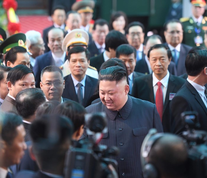 Chủ tịch Triều Tiên đến Việt Nam trên đoàn tàu bọc thép - Anh 1