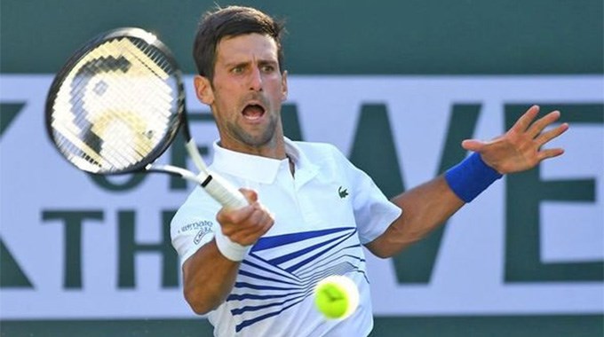 Djokovic vất vả vào vòng 4 giải Miami Open - Anh 1