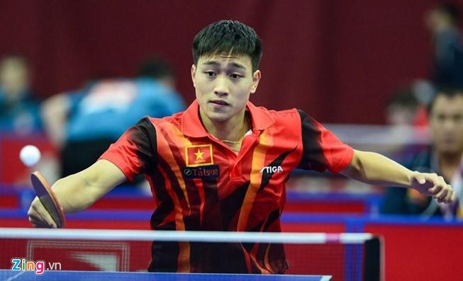 Nhiều tay vợt mạnh dự Giải vô địch Bóng bàn toàn quốc báo Nhân dân - Anh 1