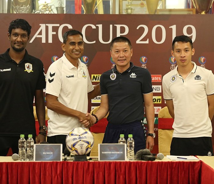 Hà Nội FC quyết thắng để giành ngôi đầu bảng tại AFC Cup - Anh 1