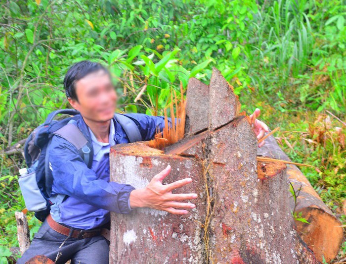 “Đột kích” đại công trường khai thác quặng trái phép - Anh 1