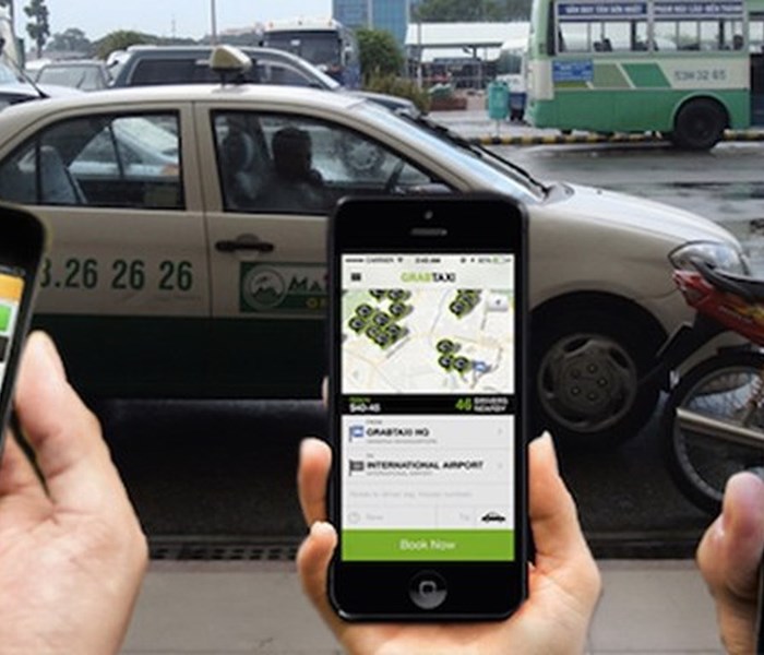Taxi truyền thống lấy gì để đấu với Grab? - Anh 1