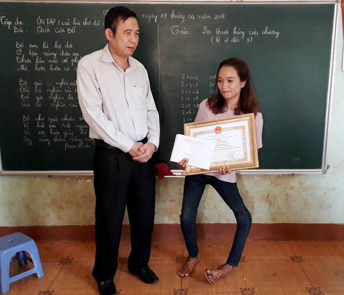 “Bông hoa khuyết” ở lớp học nghèo cao nguyên - Anh 3