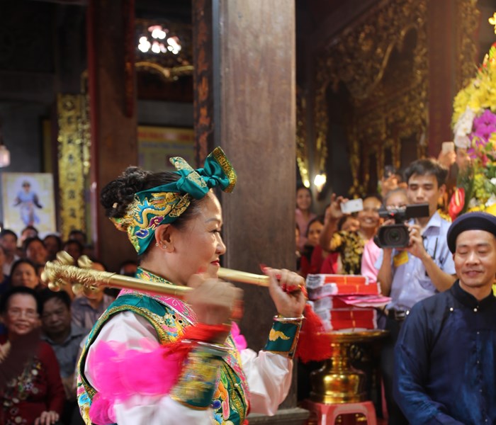 Đại lễ tại Phủ Dầy sau một năm đón bằng UNESCO vinh danh Tín ngưỡng thờ Mẫu - Anh 3
