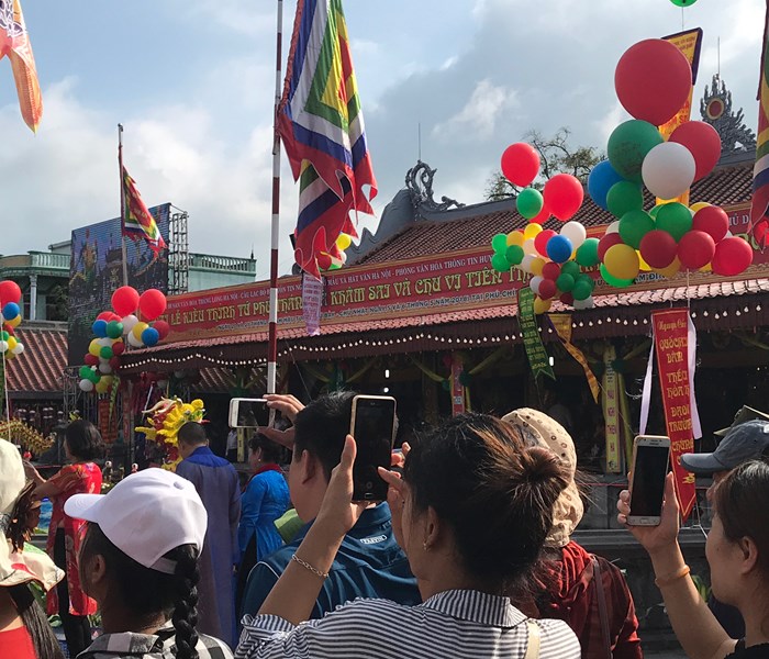 Đại lễ tại Phủ Dầy sau một năm đón bằng UNESCO vinh danh Tín ngưỡng thờ Mẫu - Anh 1