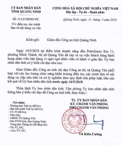 Xử nghiêm vụ việc khách  hàng hành hung nhân viên cây xăng - Anh 3