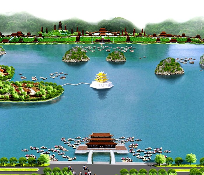 Đưa khu du lịch Tam Chúc thành trung tâm du lịch hấp dẫn - Anh 1