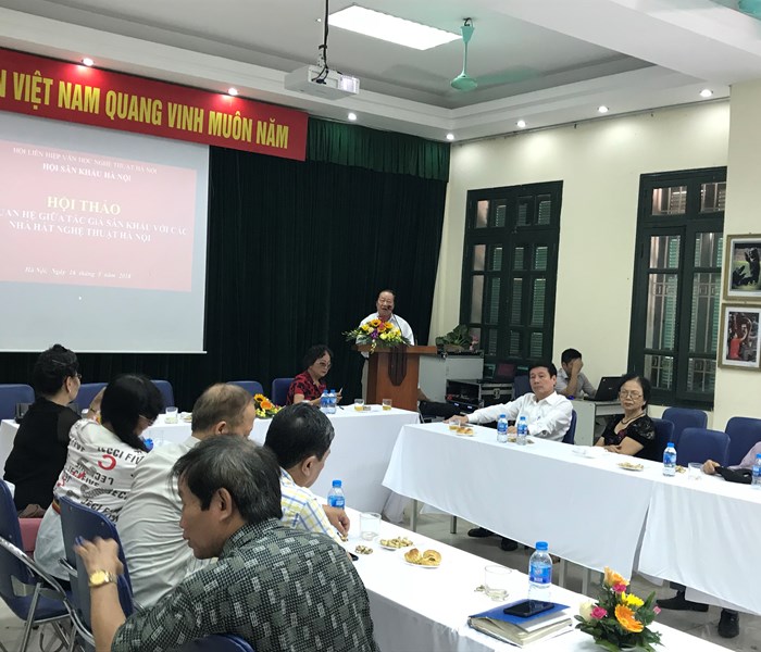Chủ tịch Hội đồng nghệ thuật của Hội Sân khấu Hà Nội: “Như thế này là họ coi thường chúng tôi quá”! - Anh 1