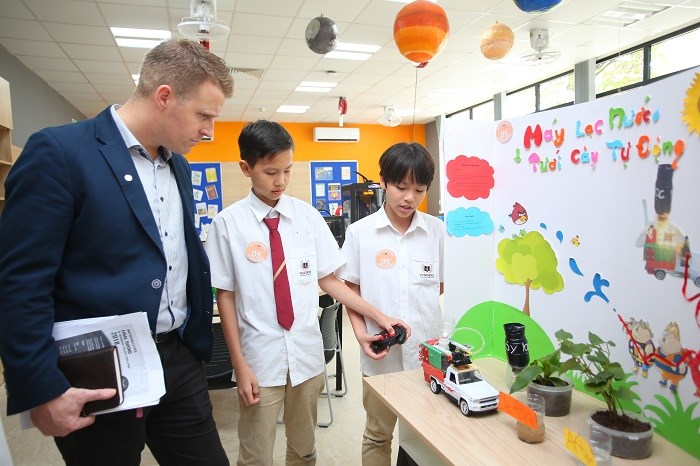 “Mãn nhãn” với không gian sáng chế Innovation Center của học sinh Vinschool - Anh 10