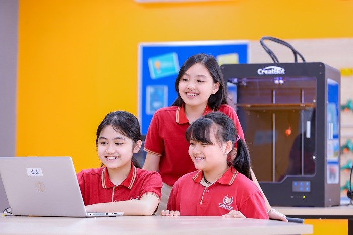 “Mãn nhãn” với không gian sáng chế Innovation Center của học sinh Vinschool - Anh 6