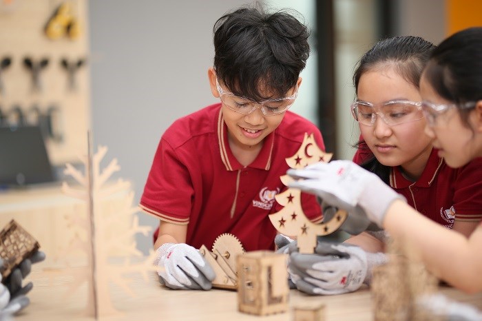 “Mãn nhãn” với không gian sáng chế Innovation Center của học sinh Vinschool - Anh 8
