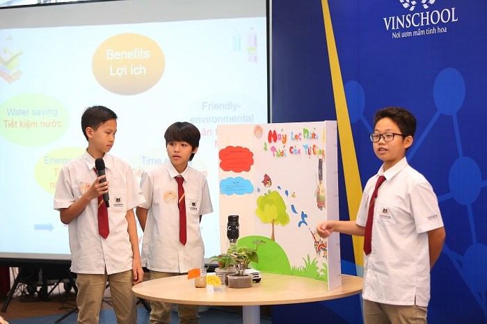 “Mãn nhãn” với không gian sáng chế Innovation Center của học sinh Vinschool - Anh 9