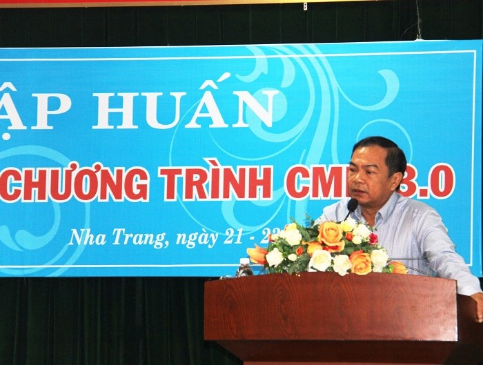 PC Khánh Hòa: Tổ chức lớp tập huấn triển khai chương trình CMIS 3.0 - Anh 1