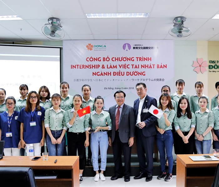 Đại học Đông Á Đà Nẵng hợp tác với Học viện Giáo dục Nhật Bản tiếp nhận sinh viên điều dưỡng - Anh 1
