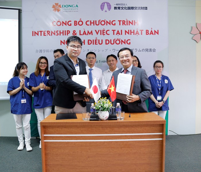 Đại học Đông Á Đà Nẵng hợp tác với Học viện Giáo dục Nhật Bản tiếp nhận sinh viên điều dưỡng - Anh 3