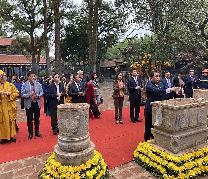 Khai hội mùa Xuân Côn Sơn - Kiếp Bạc năm 2023 - Anh 1