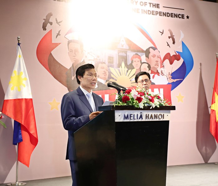 Bộ trưởng Nguyễn Ngọc Thiện dự lễ kỷ niệm 120 năm Quốc khánh Philippines - Anh 1