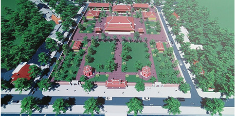 Khởi công trùng tu Quốc tự Diệu Đế - Anh 1