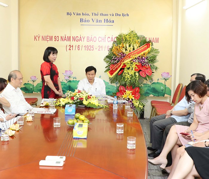 ​Bộ trưởng Nguyễn Ngọc Thiện: “Báo Văn Hoá hãy tiếp tục tạo dấu ấn với những chuyên mục đặc thù” - Anh 4