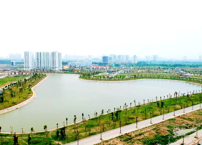 Hồ điều hòa – Lá phổi xanh trong lòng khu đô thị Thanh Hà Mường Thanh - Anh 6