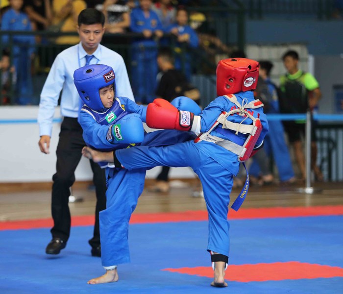 400 VĐV tranh tài giải vovinam năng khiếu TP.HCM - Anh 3