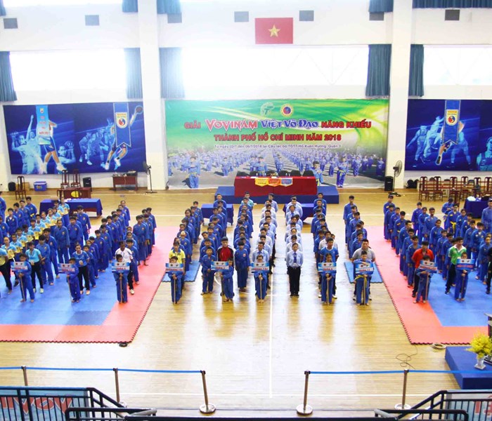 400 VĐV tranh tài giải vovinam năng khiếu TP.HCM - Anh 4