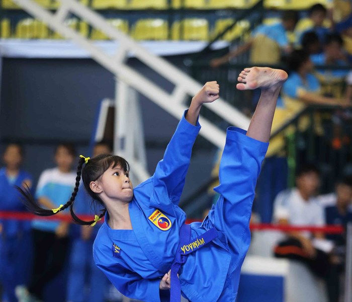 400 VĐV tranh tài giải vovinam năng khiếu TP.HCM - Anh 5
