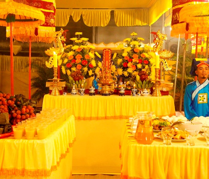 Lần đầu tiên tổ chức lễ tế Đàn  Âm Hồn theo nghi thức cung đình - Anh 1