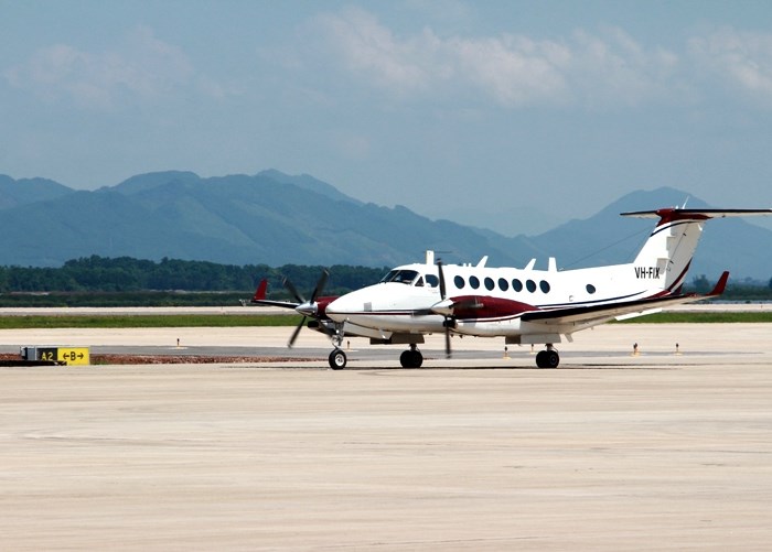 Quảng Ninh:​ Cảng Hàng không quốc tế Vân Đồn đón chuyến bay đầu tiên - Anh 1