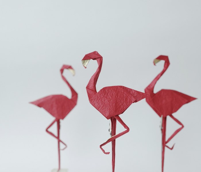 VẺ ĐẸP NGHỆ THUẬT ORIGAMI QUA TRIỂN LÃM “NHỮNG ĐÔI CÁNH” - Anh 2