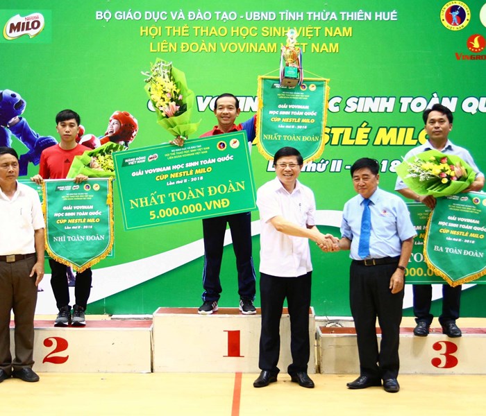 TP.HCM giành ngôi đầu toàn đoàn giải vovinam học sinh toàn quốc - Anh 1