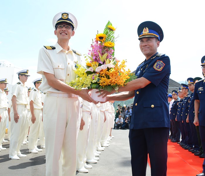 Tàu Lực lượng Bảo vệ bờ biển Nhật bản thăm Đà Nẵng - Anh 3