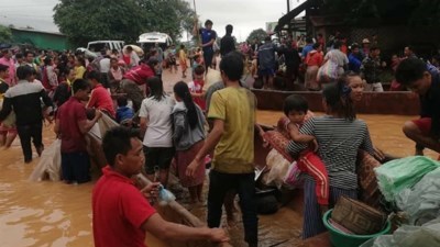 Vỡ thủy điện tại Lào, hàng trăm người mất tích - Anh 7