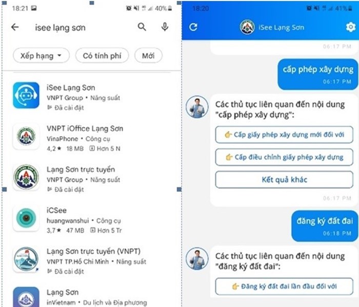 Trợ lý ảo “iSee Lạng Sơn” giải pháp tự động trả lời về thủ tục hành chính - Anh 1